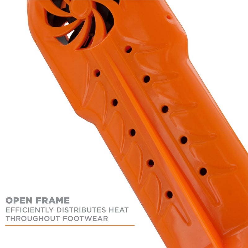 DryGuy Travel Dry DX Boot Dryer and Shoe Dryer, Orange & Black - Image 3